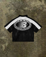 Costume d'été deux pièces pour hommes avec logo personnalisé Ensemble de shorts et de t-shirts imprimés pour hommes vêtements