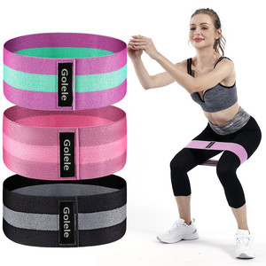 Xinda biểu tượng tùy chỉnh in hip Vòng Tròn Kháng ban nhạc vải chiến lợi phẩm tập thể dục tập thể dục kháng ban nhạc Yoga tập luyện ban nhạc bán buôn - Product Image 1