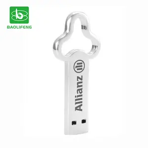 Webkey usb lecteur flash 2019 logo personnalisé en forme de clé en métal clé usb 1 go 2 go 4gb 8gb flash en métal articles