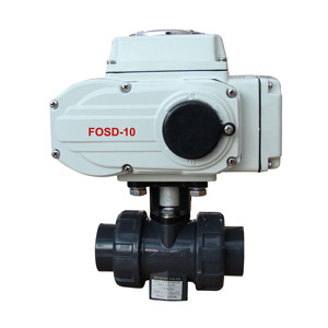 Válvula de Bola Motorizada de 2 Vías DN100 para Agua, Personalizable OEM, Aplicaciones Generales, UPVC - Product Image 4