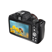 Cámara Digital Compacta con Zoom Óptico de 18x, Resolución WiFi 6K, Micrófono y Altavoz Integrados, Pantalla Táctil LCD de 4.0 Pulgadas y 512 GB de Almacenamiento