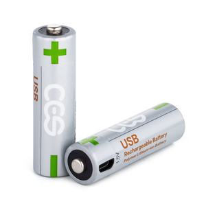 Baterai Lithium Ion isi ulang AA 2000mAh kualitas tinggi Tipe C Micro USB silinder Pilha Recarregavel 1.5V - Product Image 4