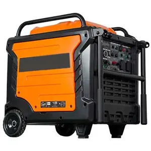 mobile emergency generator 8.5kw 220V ultra-quiet frequency conversion portable outdoor liquefied gas dual-purpose generator