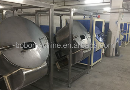 Automatic Plastic Steel Roller Drum Spray Coating Painting detail photo BOBO Machine automatic plastic steel roller drum spray coating painting shown in a detail photo for this news article