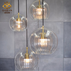 Lámpara Colgante de Cristal Moderna y Minimalista para Comedor, Bar, Dormitorio, Estilo Creativo Ins, E27 - Product Image 5