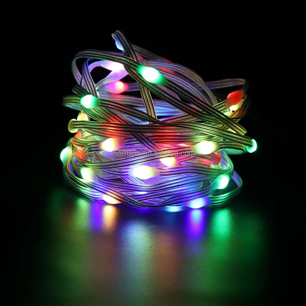 एलईडी क्रिसमस पेड़ परी रोशनी 5M 50 एल ई डी पार्टी छुट्टी स्ट्रिंग प्रकाश घर इनडोर, आउटडोर सजावट स्ट्रिंग का नेतृत्व किया