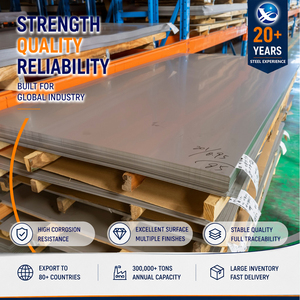 ISO Certified 316Ti 321 Embossed 5x10' Annealed GB T3280 Stainless Steel Sheet for Automotive Manufacturing - Product Image 1