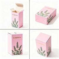 Boîtes en carton biodégradables et recyclables, pliage du papier, emballage cosmétique personnalisé, emballage cadeau, vernis à ongles
