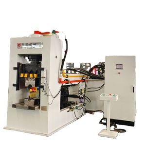 Presse hydraulique à double station à haute efficacité 160T+100T pour le forgeage <span class=keywords><strong>de</strong></span> boulons et d'écrous - Product Image 1