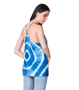 Túnica de Rayón a Rayas para Mujer, Diseño Favorito del Verano, 1 Pieza, Ecológica, de Secado Rápido y Transpirable - Product Image 3