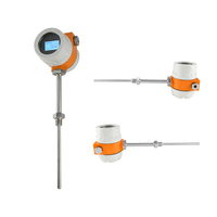 Sensor/Transmisor de Temperatura PT100 Integrado con Rosca SY SBW, 4-20mA, Tipo Tubo, Salida RS485, IP68, 24VDC, para Gas/Líquido/Petróleo