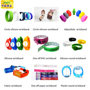 Pulsera RFID activa de 125kHz con impresión de logotipo personalizado de alta calidad, superventas, pulsera tejida de tela RFID - Product Image 3