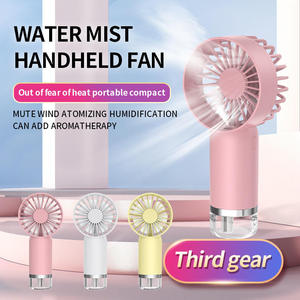 Refroidisseur <span class=keywords><strong>d</strong></span>'air de voyage en plein air <span class=keywords><strong>d</strong></span>'été chaud 3 vitesses sans fil Portable Mini ventilateur de <span class=keywords><strong>climatisation</strong></span> ventilateur de poche <span class=keywords><strong>avec</strong></span> <span class=keywords><strong>bouteille</strong></span> de brouillard <span class=keywords><strong>d</strong></span>'<span class=keywords><strong>eau</strong></span> - Product Image 2