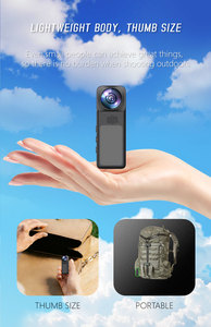 <span class=keywords><strong>Caméra</strong></span> d'action portable mini Wifi HD 2K avec cordon magnétique, enregistreur vidéo mains libres, objectif rotatif à 270° pour le cyclisme et la moto - Product Image 5