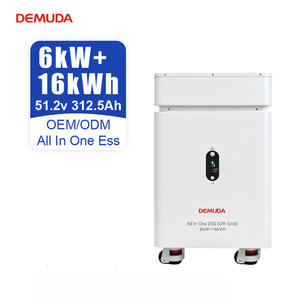 DEMUDA 6kw 16kw Générateur solaire tout-en-un, station d'alimentation, système de stockage d'énergie, générateur d'énergie, énergie renouvelable, énergie solaire - Product Image 1