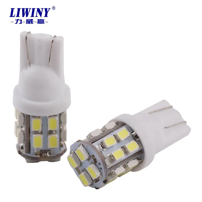 LiwinyカーLED電球W5wT10 20smd 1210168194サイドライト12vホワイトカーLED電球幅ライト20 Leds