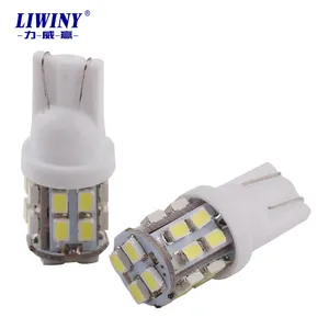  Lampadina a Led per auto Liwiny W5w T10 20smd 1210 168 194 luci laterali 12v lampadine a Led per auto bianche luci di larghezza 20 Led