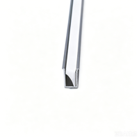 Profilé LED en aluminium personnalisable, luminaire encastré ou apparent avec capteur pour armoire