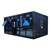 Contenitore marittimo personalizzato commerciale 20ft 40ft food bar cafe Shipping Sea Container coffee shop store