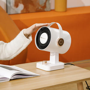 Nouveauté : Mini ventilateur chauffant portable de bureau 1000W en céramique PTC, souffleur d'air chaud électronique, chauffage d'appoint réglable - Product Image 5