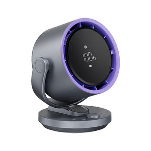 <span class=keywords><strong>Feigo</strong></span> Portable USB Ventilateur De Bureau De Poche Petit Ventilateur pour Bureau À Domicile Intelligent Ventilateur De Table Rotatif avec Led - Product Image 3