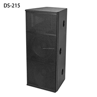 Gooermi DS-215 Haut-parleur passif à 2 canaux de 15 pouces 8 ohms à aimant néodyme avec contour métallique - Utilisation professionnelle sur scène PA/FOH Durable