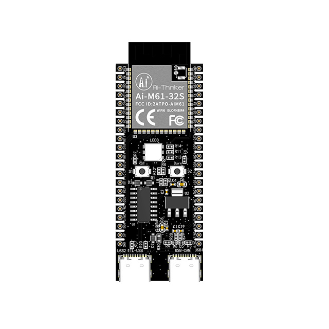 Ai-Thinker open source hardware dual USB core development board AiPi-Eyes-DU  connect the camera /SD card