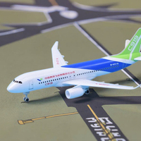 Metal Airplane Model Civil C919 With Wheels Aircraft Plane Model Gift