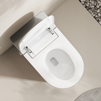 S036 WC intelligent moderne à chasse automatique en céramique, à poser au sol, pour salle de bain