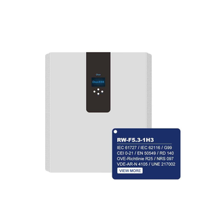 Sistema de Almacenamiento de Energía Todo en Uno Deye RW-F5.3-1H3 IP65, Buena Calidad y Bajo Precio, Sistema Solar Híbrido de Bajo Voltaje, Stock en la UE - Product Image 2