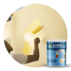 可选所有颜色液体办公室内墙乳液装饰漆水性房屋彩色内墙乳胶漆