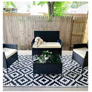 Alfombrillas reversibles e impermeables para exterior, accesorios de acampada, para cámping - Product Image 4