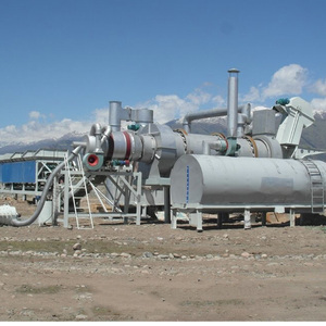 Pequeñas plantas de asfalto continuas estacionarias de 20 toneladas/hora Planta de mezcla de tambor de asfalto a la venta - Product Image 3