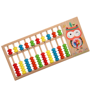 En gros haute qualité en bois dessin animé hibou calcul cadre jouets Offre Spéciale dans Amazon Traditionnel <span class=keywords><strong>mathématiques</strong></span> jouet - Product Image 1