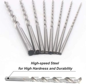 Mũi Khoan Xoắn Cực Dài 200Mm M2 <span class=keywords><strong>HSS</strong></span> 6542 Độ Cứng Cao Độ Bền Cho Kim Loại Thép Không Gỉ Với Giá Thấp - Product Image 5