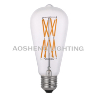 Ampoule à filament LED ST64 Ampoule à rayures LED ST64 Ampoule murale LED ST64