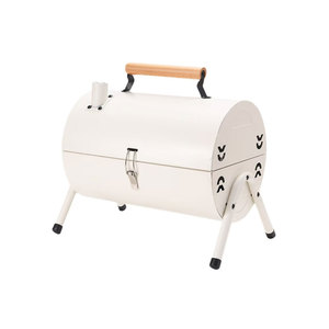 Parrilla Portátil con Chimenea, Parrillas de Barbacoa, Estufa Redonda de Carbón Vegetal para Exteriores - Product Image 1