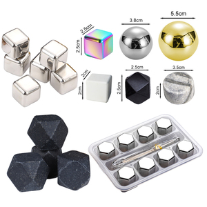 Bền vững không mùi thép không gỉ Granite basalt soapstone đá cẩm thạch Whisky đá Ice đá ICE CUBE - Product Image 3
