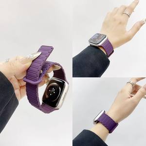 Bracelets de montre intelligents en silicone magnétique de luxe XKS 41 mm pour Watch 8/7/6/5/SE - Product Image 5