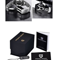 Montre mécanique PAGANI DESIGN 007 pour homme, montre automatique de luxe, NH35A, verre saphir AR, étanche, nouvelle collection 2024