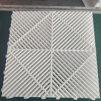 40*40*1,8 Schwarz Kunststoff PP Grid Interlocking Garage Bodenfliesen
