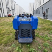 Minipala cingolata compatta 976 kg con cingoli in gomma, benna da 0,12 m³, minidumper 240 kg per agricoltura, giardinaggio e edilizia