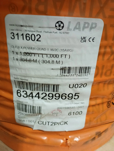 100% New Original LAPP <b>Power</b> Line Control <b>Cable</b> Material Number 0012420 0012440 0012448 0012504 0012642 0012651 0012652 0012666 - Product Image 5