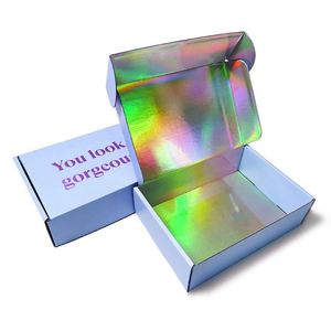 Custom Logo Luxury White Cardboard Paper Packaging 2 Piece Removable Lid Rigid Gift Box - Product Image 4