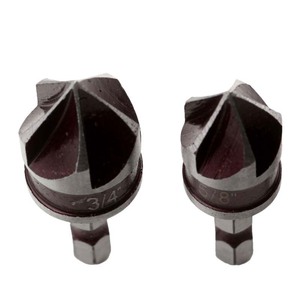 Juego de brocas avellanadoras de calidad profesional con vástago hexagonal de 1/4 a 3/4 pulgadas para trabajar la madera y perforar metal - Product Image 3