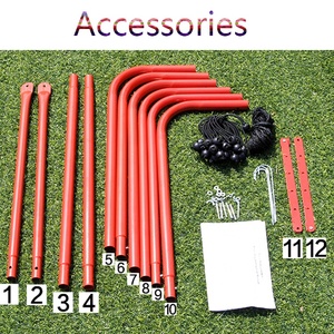 Filet <span class=keywords><strong>de</strong></span> rebond réglable 1m, nouveau, Portable et Portable pour l'entraînement <span class=keywords><strong>de</strong></span> Sports en plein air, Football, vente en gros - Product Image 6