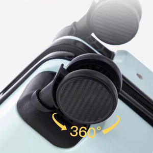 Valise portable légère de 14 pouces, mini bagage à roulettes élégant adapté aux voyages scolaires et aux voyages d'affaires - Product Image 5