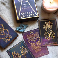 100% fabricant personnalisé tarot de marseille Tarot impression ange Mini cartes de Tarot carte à jouer personnalisée
