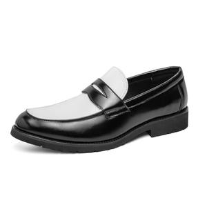 Zapatos Oxford de Hombre Británicos, Impermeables, de Cuero Genuino, Punta Cerrada, Hechos a Mano, para Boda, Formales, Casuales de Negocios, Antideslizantes, con Hebillas y Correas - Product Image 1
