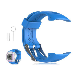 Bracelet de remplacement en silicone pour <span class=keywords><strong>Garmin</strong></span> Forerunner 10/15 <span class=keywords><strong>GPS</strong></span> Running Sports Smartwatch Petites grandes tailles pour femmes hommes Kits d'outils - Product Image 4